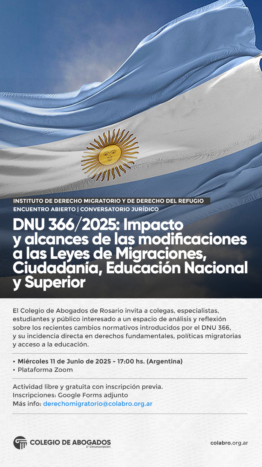 DNU 366/2025: Impacto y alcances de las modificaciones a las Leyes de Migraciones, Ciudadanía, Educación Nacional y Superior - 11/06/2025